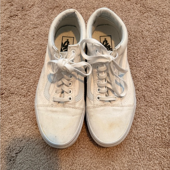Vans Cream Sneakers - Picture 3 of 7